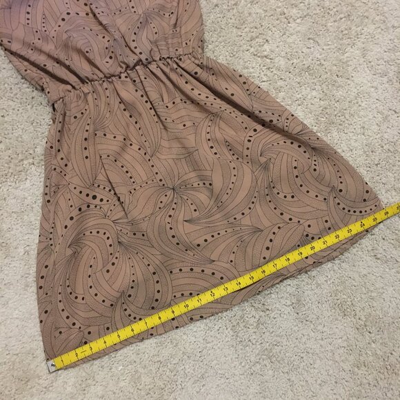 Retro 70s Psychedelic Paisley Peasant Sleeve Dress - Picture 14 of 16